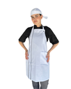 zittro Mandil delantal chef franja Blanco. R92302-100 UNI