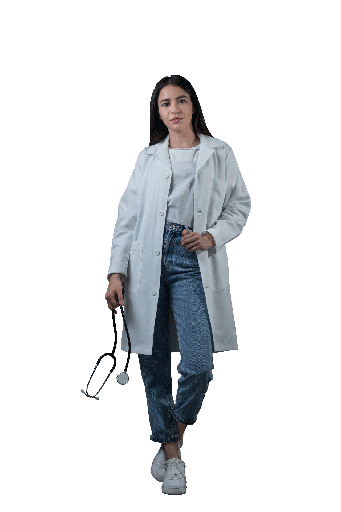 [M83301 100 12] zittro Bata Laboratorio Unisex M83301-100 (12)