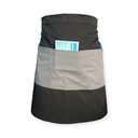 zittro Medio mandil delantal color Block Negro/Oxford R92305-010